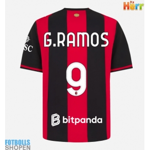 Billiga AC Milan Goncalo Ramos #9 Hemmatröja 2026-27 Kortärmad